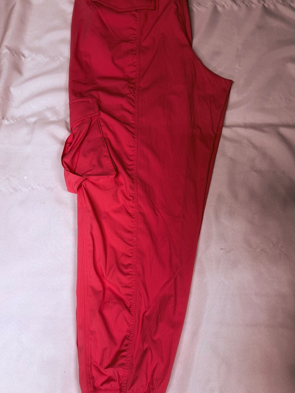 lululemon athletica Red Track Jogger Pants